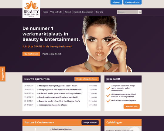 Beautyfreelancer.nl Logo