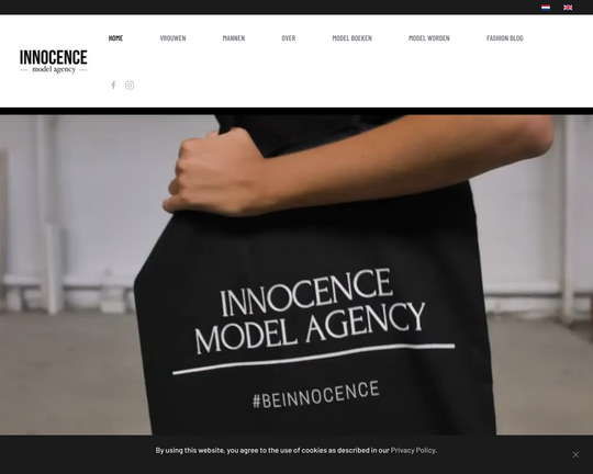 Innocence Model Agency Logo