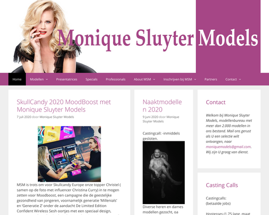 Monique Sluyter Models Logo